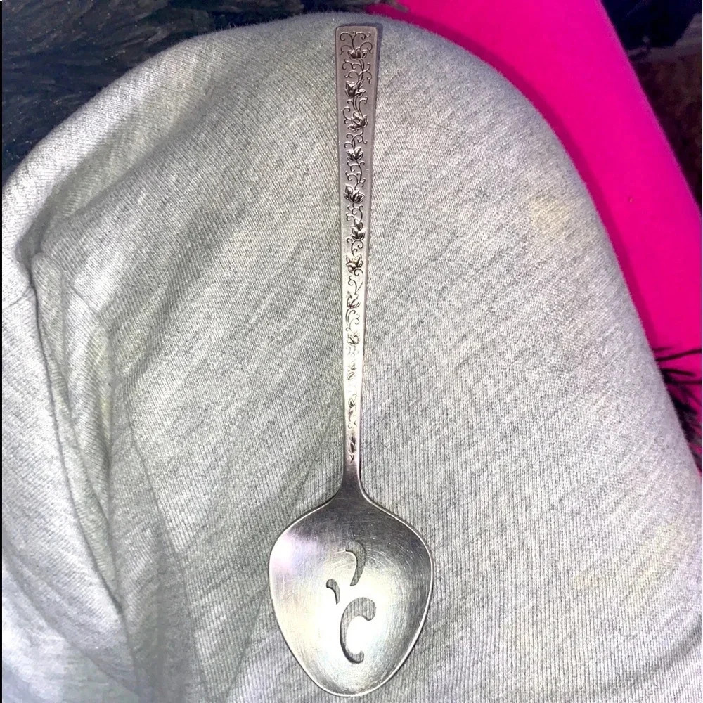 Silver Lace 1968-1979, 1847 Rogers Bros., International Silver Sugar Spoon
